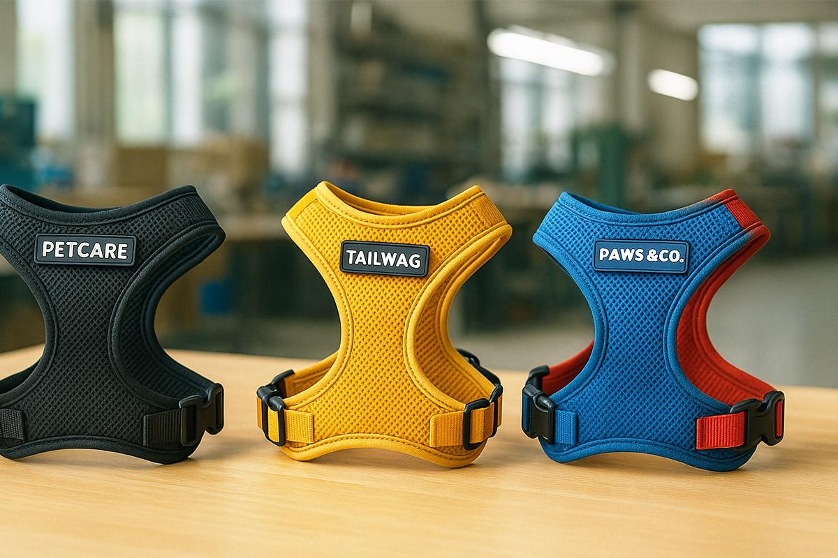 OEM Pet Harness Branding Samples