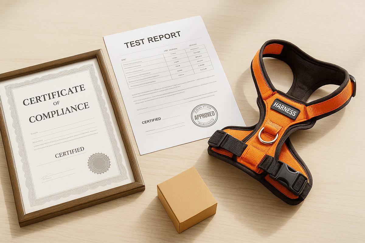 PETESSE Pet Product Compliance Certificates and Samples