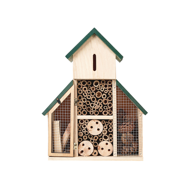 Wooden Bee Butterfly Insect House