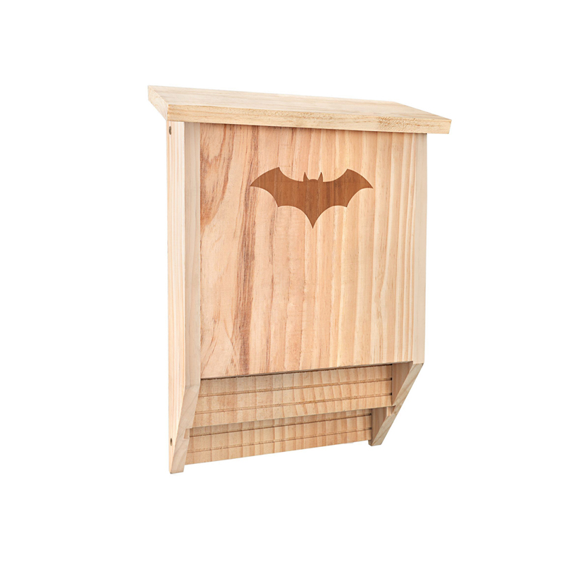 Wooden Bat House