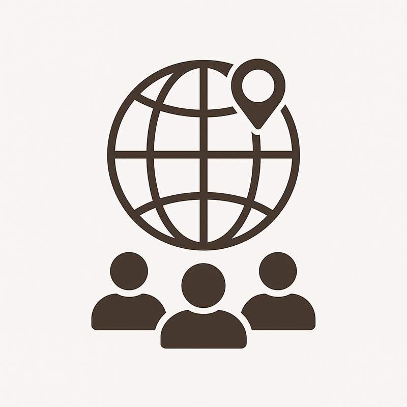 Global clients and international partnership