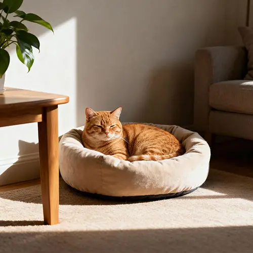 Pet beds, crates and cat towers for home comfort