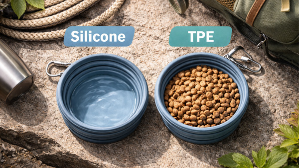 Silicone Vs TPE Foldable Pet Bowls: Real Differences, Real Price Gaps, Real Market Fit