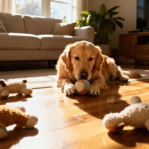 Interactive, plush and rope pet toys