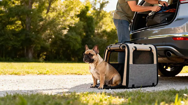 Pet carriers & travel bags, dog car seat covers, pet strollers & trailers